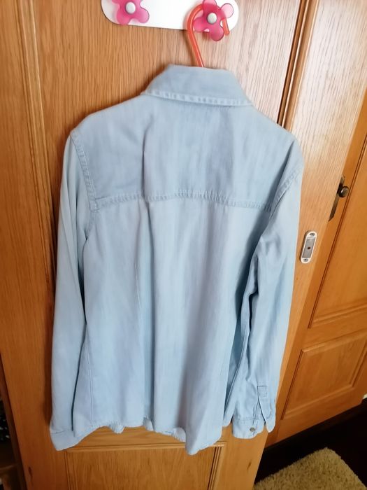 Camisa com tecido ganga