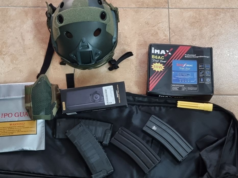M4 airsoft com muito pouco uso