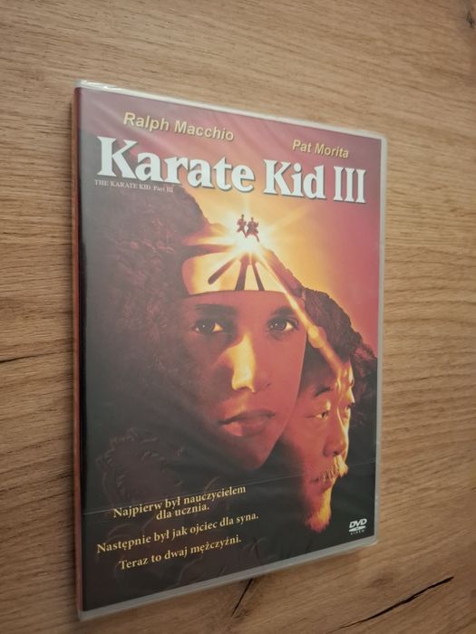 Karate Kid 3- Pat Morita, Ralph Macchio-Dvd Polski Lektor Unikat Folia