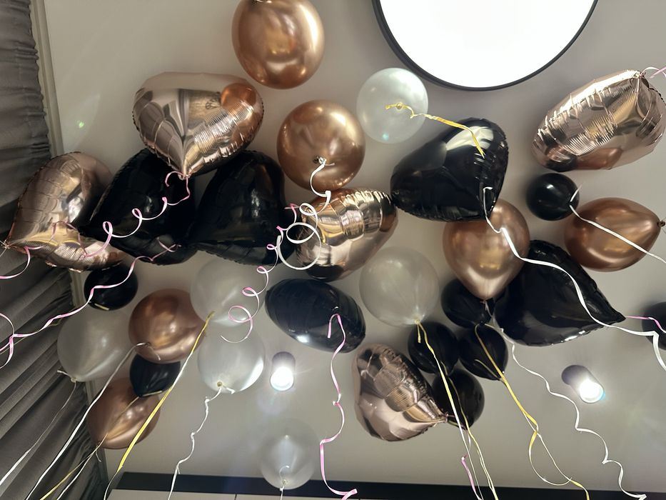 Balony z helem  na uroczystość