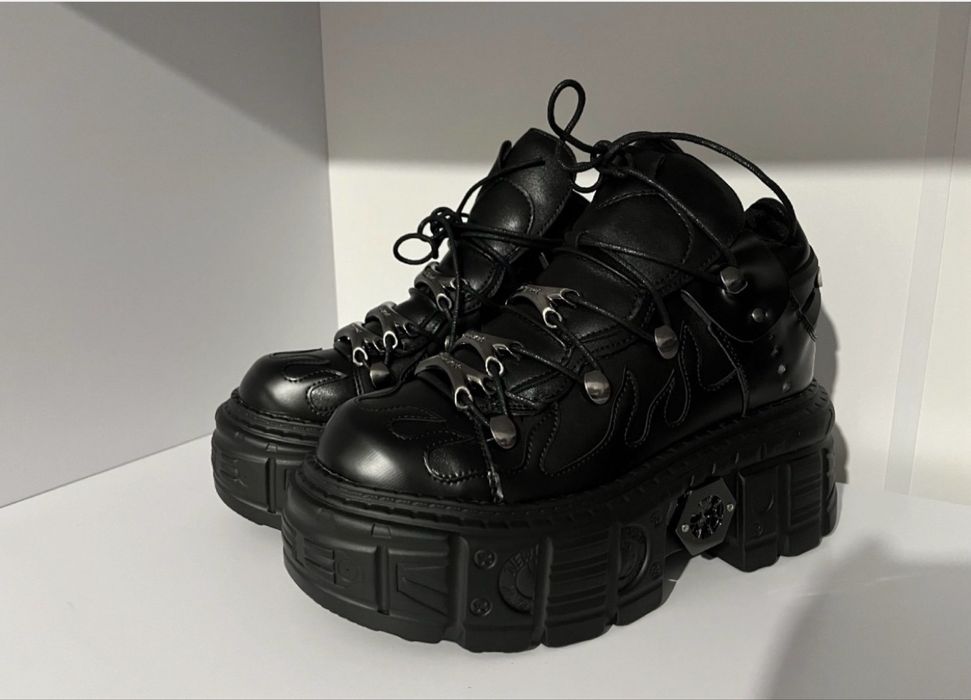 36 38 new rock кросовки нью роки ботинки на платформе