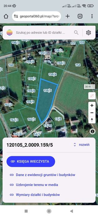 Działka widokowa, budowlano/usługowa 33ar w pobliżu gór i lasu - Widok 5