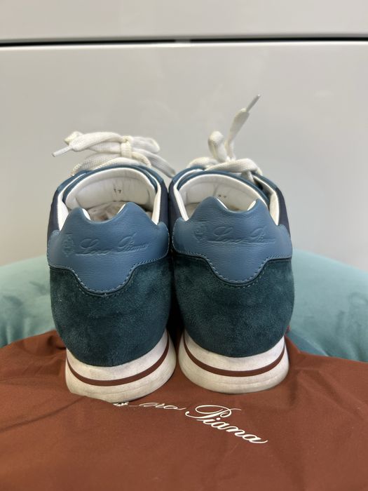 Бірюзові кросівки Loro Piana. Оригінал.