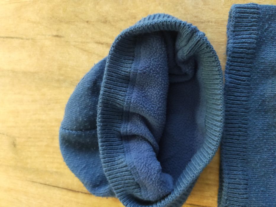 Czapka i komin dla chlopca