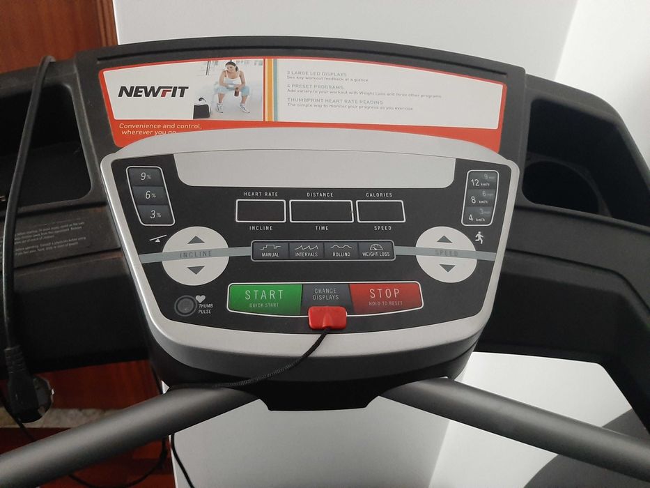 Passadeira fitness em bom estado e com muitas funcionalidades