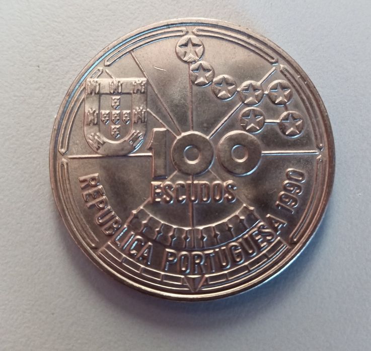 Moeda comemorativa da navegação astronomica e descobrimentos