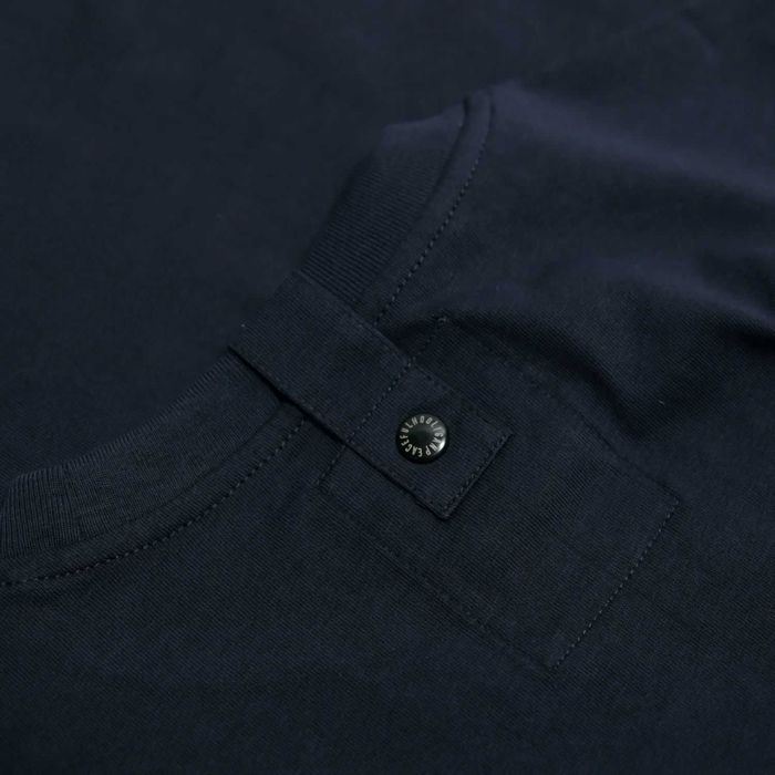 Peaceful Hooligan / Outline T-Shirt / Navy