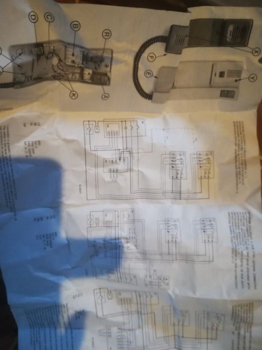 Domofon Telefon Farfisa stary nowy nie używany