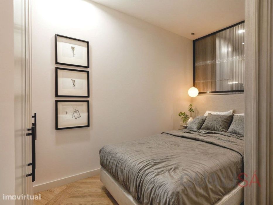 Apartamento T1 novo, equipado, mobilado e com logradouro no centro ...