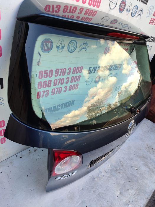 Задня кришка багажника ляда vw golf plus