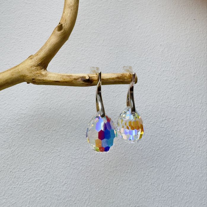 Kolczyki z krysztalmi Swarovskiego