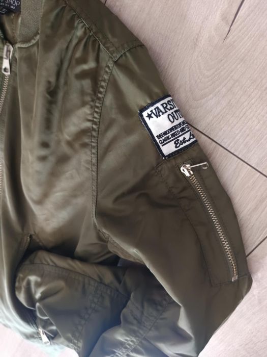 Bomberkaw kolorze khaki, Top shop,r. S