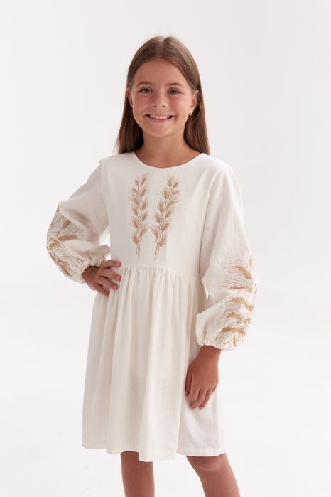 Вишиванка льон 140 розмір 7 років