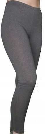 Legginsy getry damskie BAWEŁNA 95% ELASTAN 5% długie do kostki L-4XL