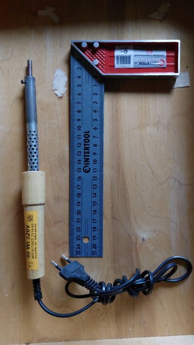 Паяльник клей пістолет кутник