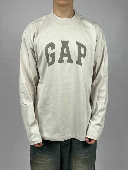 Yeezy GAP BALENCIAGA long sleeve YZY лонг лонгслив лонгслів футболка