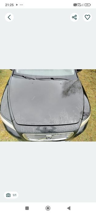 Volvo V50 S40 C30 C70 Maska Pokrywa Silnika Kod 019-26
