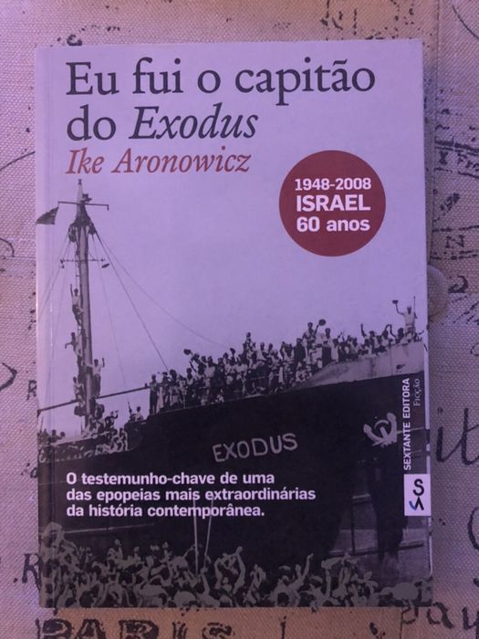 Livro Eu fui o Capitão do Exodus