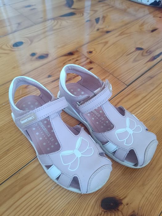 Sandałki skórzane Biomecanics,roz.28