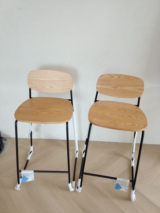 Hokery stołki barowe 2 sztuki nowe