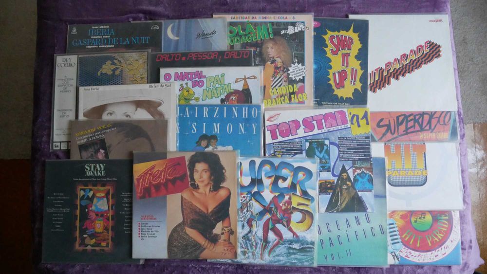 VINIL – LP´S / Grande Parte NOVOS – e SINGLES