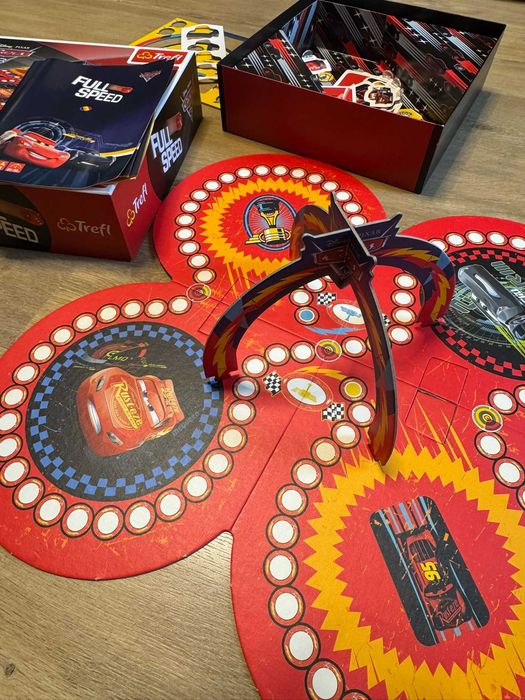 Trefl Disney Auta 3 Full Speed gra planszowa