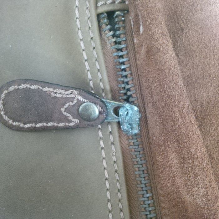 Сумка портфель кожа, замша, кожзам. Большая.