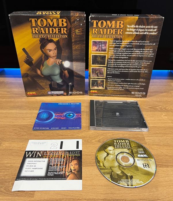 Tomb Raider IV gra (PC EN 1999) BIG BOX premierowe wydanie