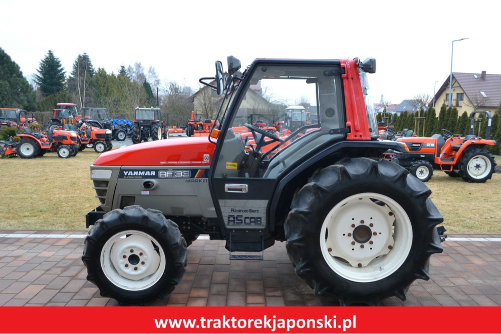 Traktorek japoński mini traktor Kubota Yanmar Kabinowy II japonski