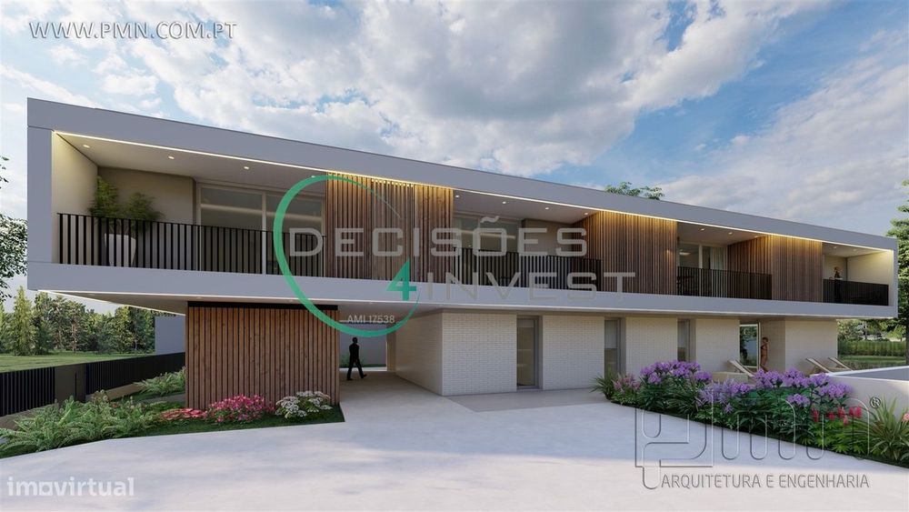 Apartamento T2 em condomínio fechado, com piscina aquecida | Albergari