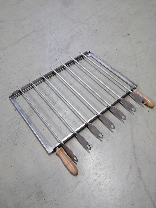 Grelhadores em INOX para churrasqueira (ou c/ pernas)