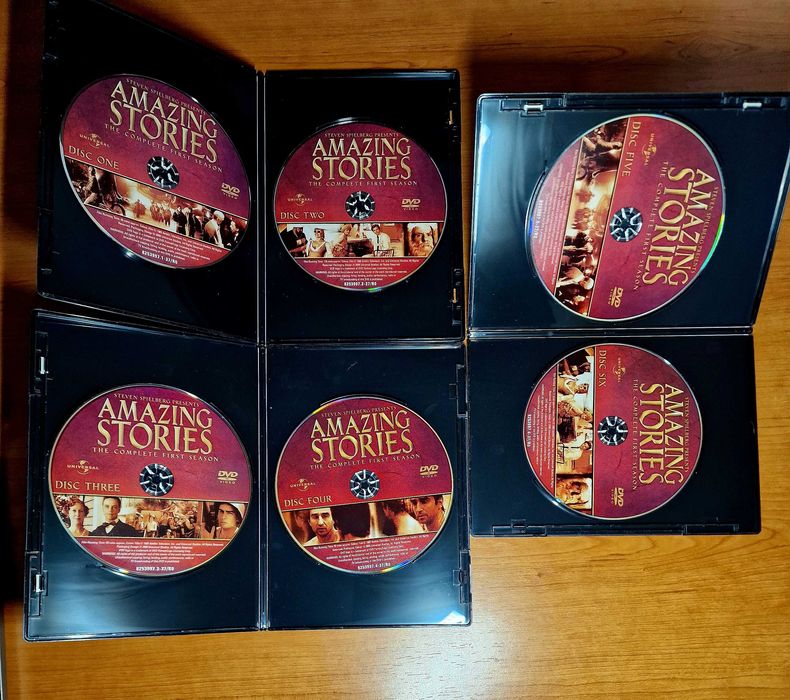 Steven Spielberg Presents AMAZING STORIES / 24 Mythical Episodes / 6 DVDs64739133798403123