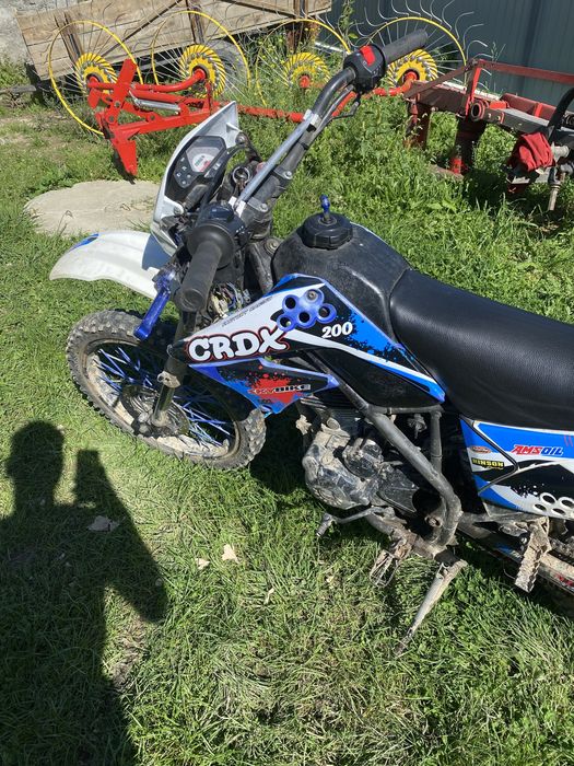 Продам мото на документах skybike crdx200
