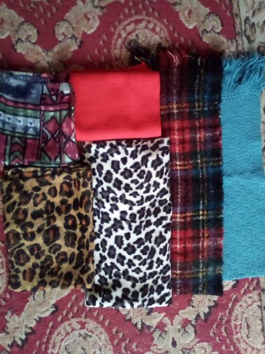 Шарфы теплые лёгкие