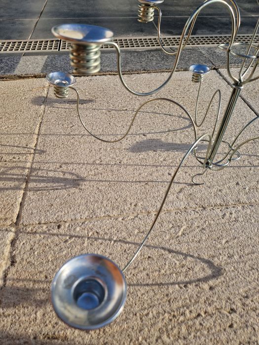Candelabro de metal para velas - IKEA