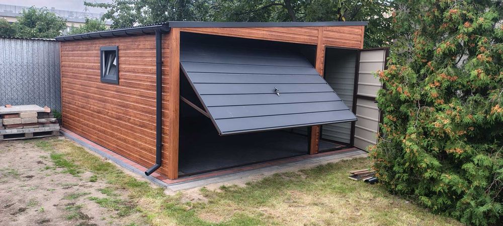 Garaż Blaszany Drewnopodobny PREMIUM PRODUCENT!!!