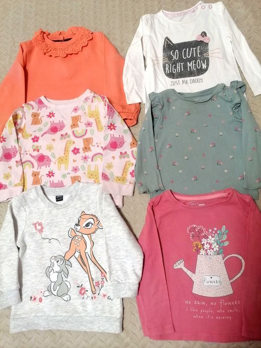 Лот набір одягу на дівчинку 6-9 місяців