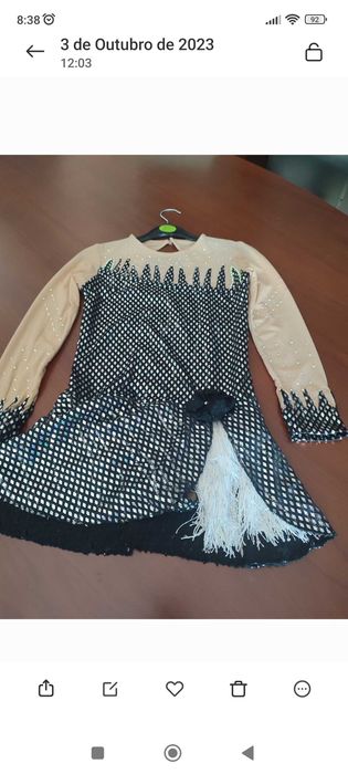 Macacão/ Vestido Patinagem