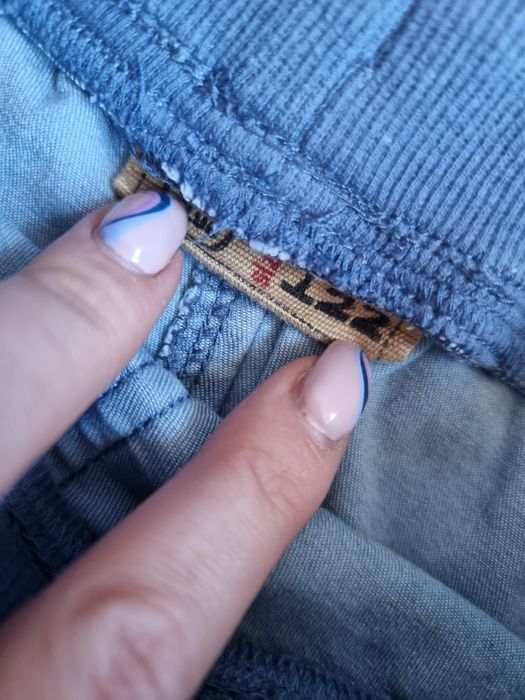 Niebieska spódniczka z gumką w pasie rozmiar 122 Cool  Club