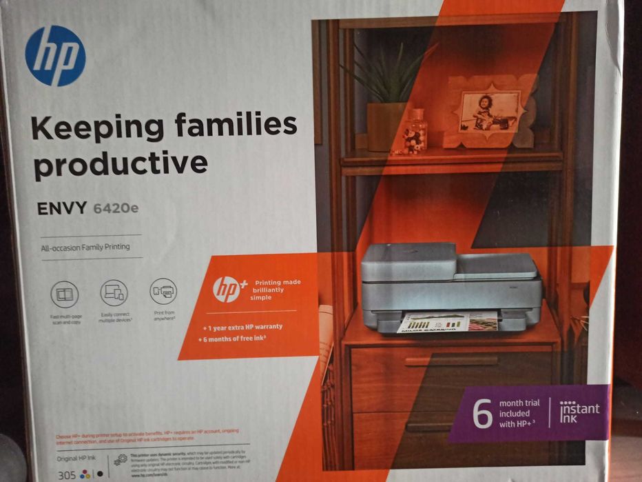 NOWA Drukarka - Urządzenie wielofunkcyjne HP Envy 6420e AiO Instant