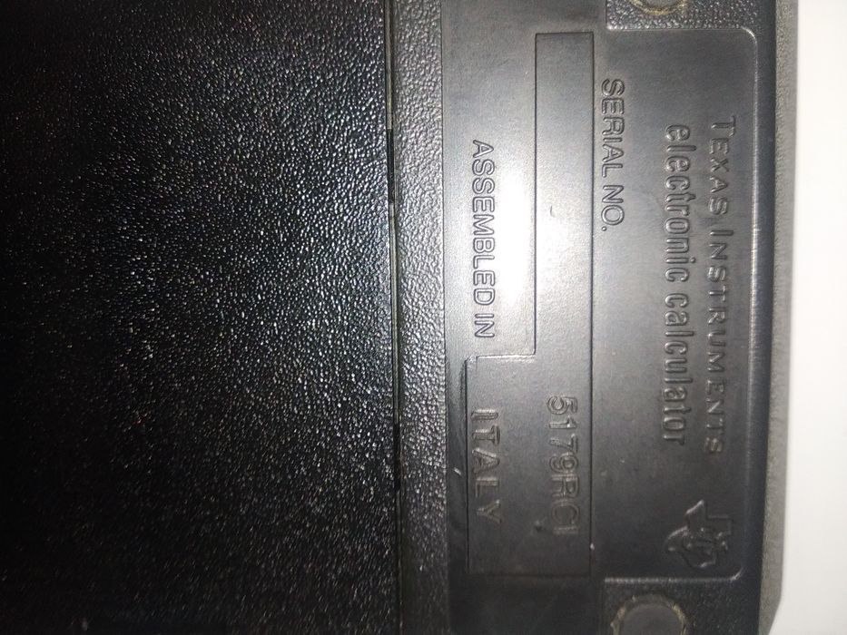 Calculadora Texas Instruments TI-51-III (Compute) de bateria antiga