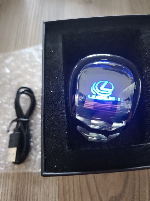 Manete de Mudanças Cristal LED Lexus – Estilo Moderno e Luxuoso