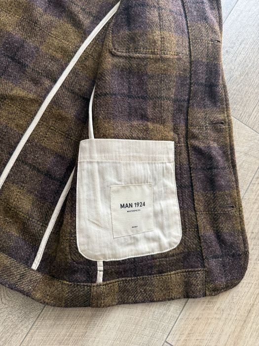 Шерстяна куртка-сорочка Man 1924 Carpinter FW20 (Розмір 50 / L) Іспанія by moncler and prada harris twid