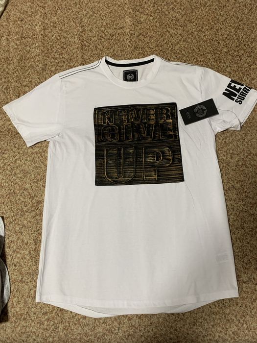 Нова чоловіча футболка з біркою білого кольору розмір XL