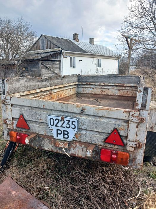 Легковий причіп на документах
