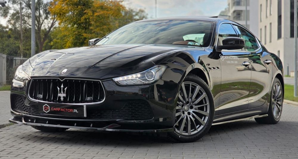 Maserati Ghibli SQ4 | Niski przebieg! | Pełen serwis | Wzorowy stan