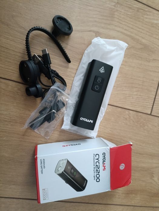 Велофонарь павербанк 4500mah