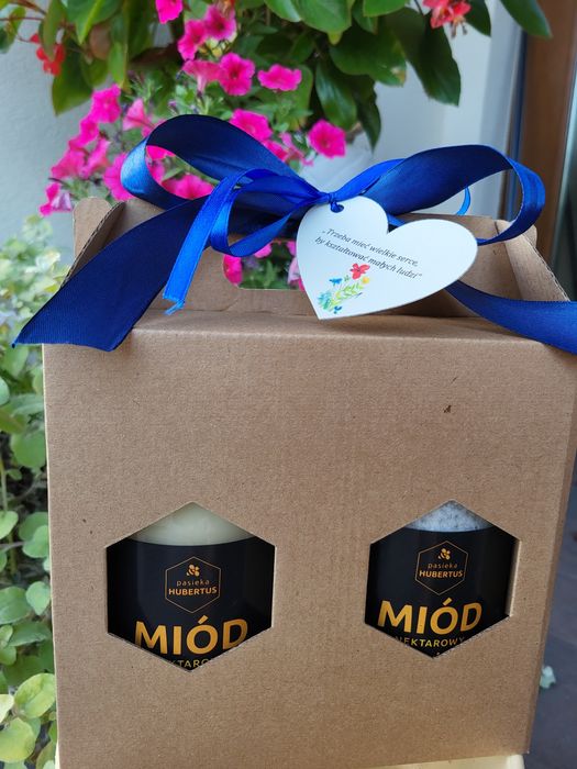 Miód na prezent , dzień babci i dziadka
