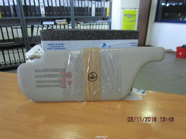 Pála de sol direita RENAULT Clio III (BR0/1, CR0/1)