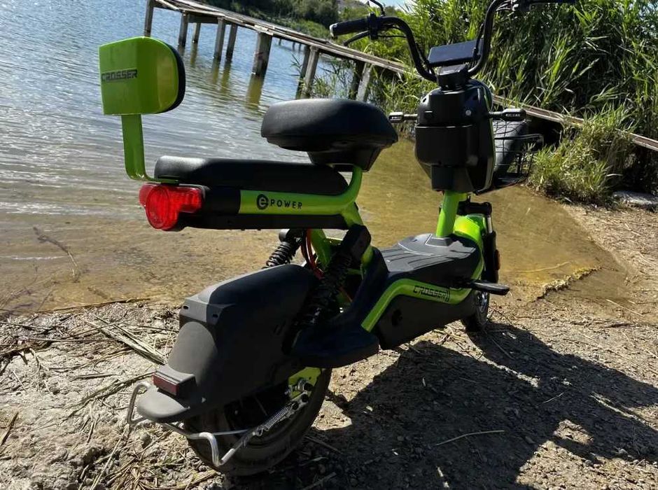 НОВИНКА! Електроскутер Crosser 1000W 72V 20Ah — зручний та надійний .